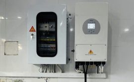 Hệ hybrid 8kW 1 pha hoàn thành tại Cam Ranh