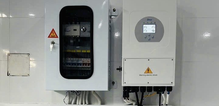 Hệ hybrid 8kW 1 pha hoàn thành tại Cam Ranh