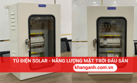 Cung cấp tủ điện solar năng lượng mặt trời đấu sẵn 3kW, 5kW, 6kW, 8kW, 10kW, 12kW…110kW