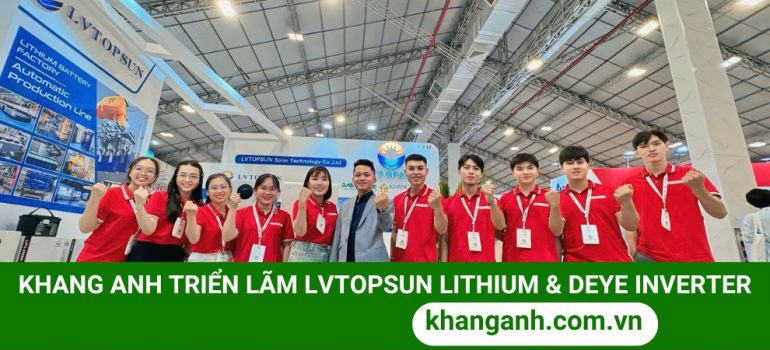 Khang Anh Tham Gia Cùng LVTOPSUN Tại Triển lãm Solar & Storage Live Lớn Nhất Việt Nam 2025