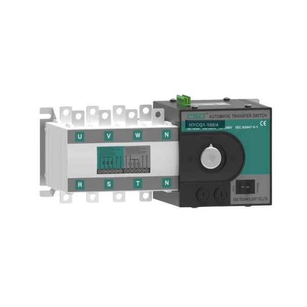 ATS Chuyển Nguồn Tự Động 2P - 4P 160A CSQ | HYCQ1-160/4