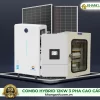 Combo Hybrid 12kW 3 Pha Cao Cấp Tự Lắp - Điện Mặt Trời Lưu Trữ - Hình ảnh 2