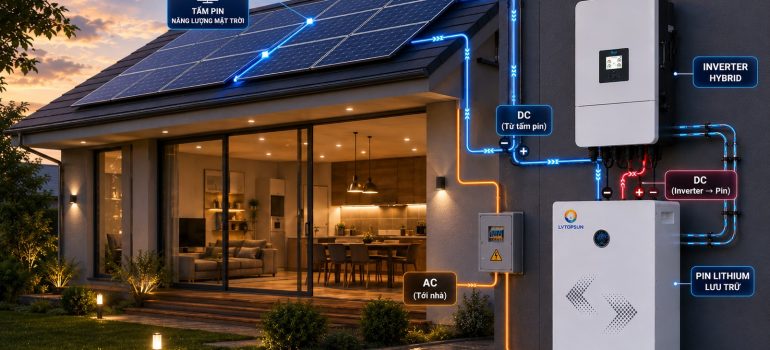 Pin Lithium LVTOPSUN 392Ah – Lưu trữ 20kWh Mới nhất hiện nay