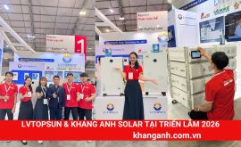 Triễn lãm LVTOPSUN – KHANG ANH SOLAR Thành công tốt đẹp SKY EXPO 2026