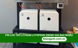 Pin Lithium LVTOPSUN 392Ah Lưu Trữ 20kWh – Bảo Hành 10 Năm Giá Bao Nhiêu?