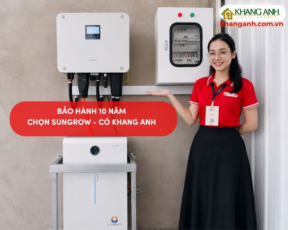 Inverter Sungrow Hybrid 6kW 1 pha MG6RL