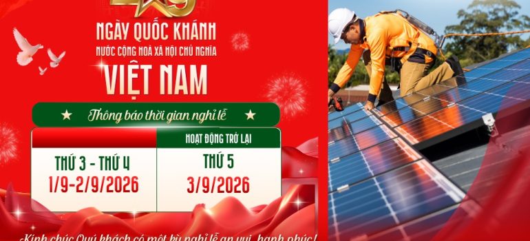  NĂNG LƯỢNG KHANG ANH – THÔNG BÁO LỊCH NGHỈ LỄ QUỐC KHÁNH 2/9